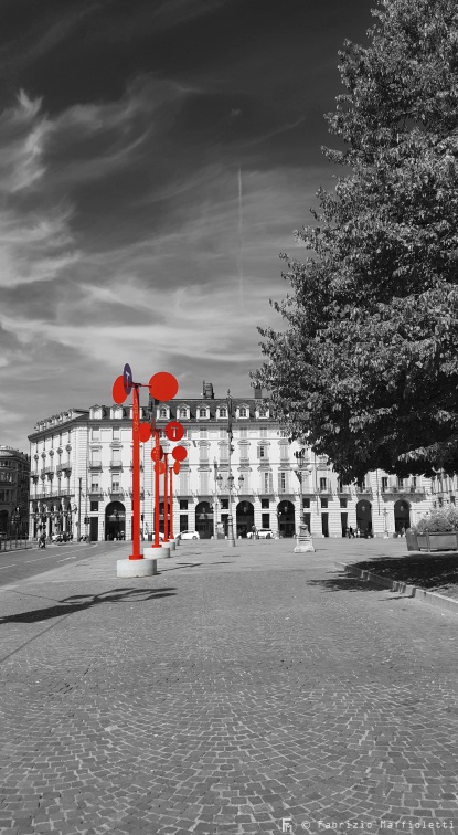 View of Piazza Castello