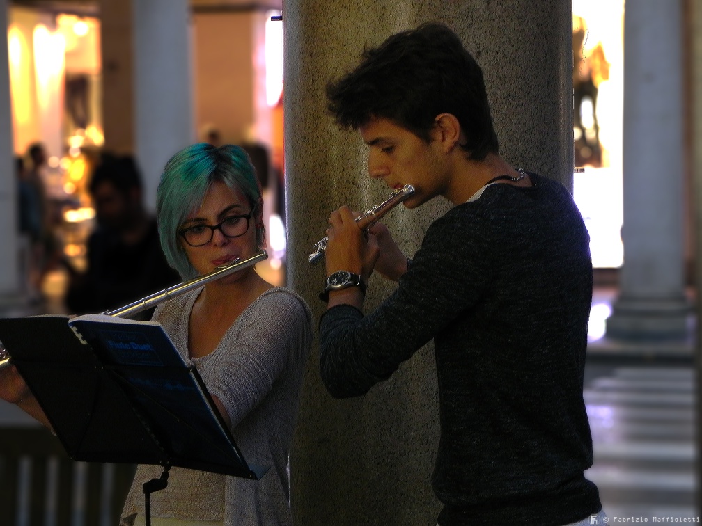 Street flautists