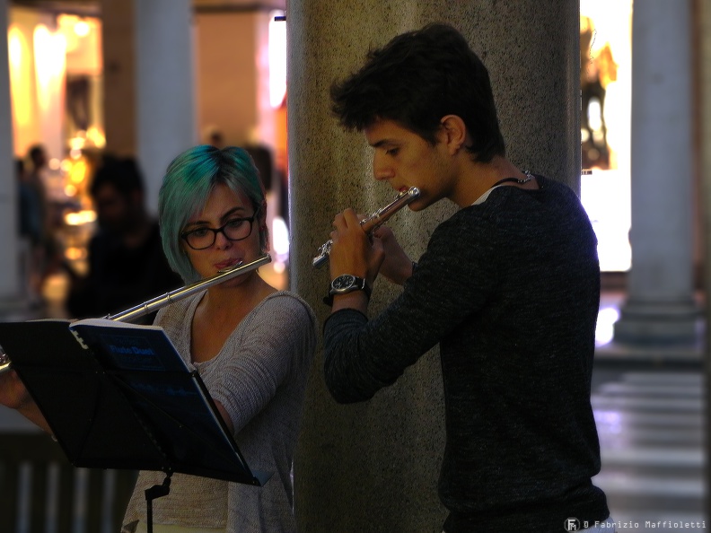 Street flautists