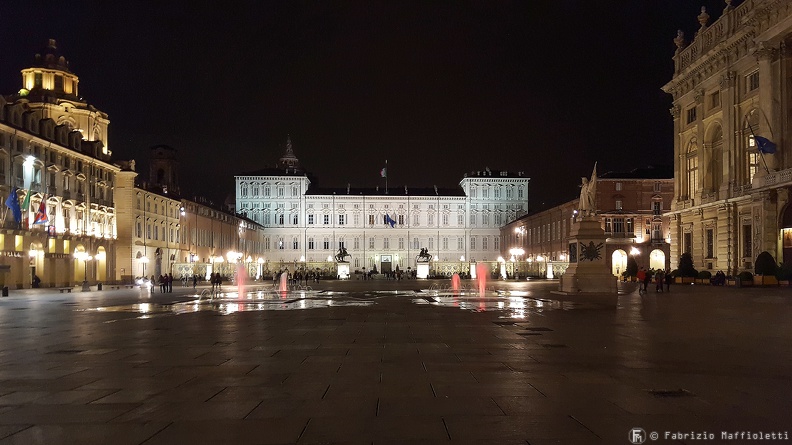 View of Piazza Castello