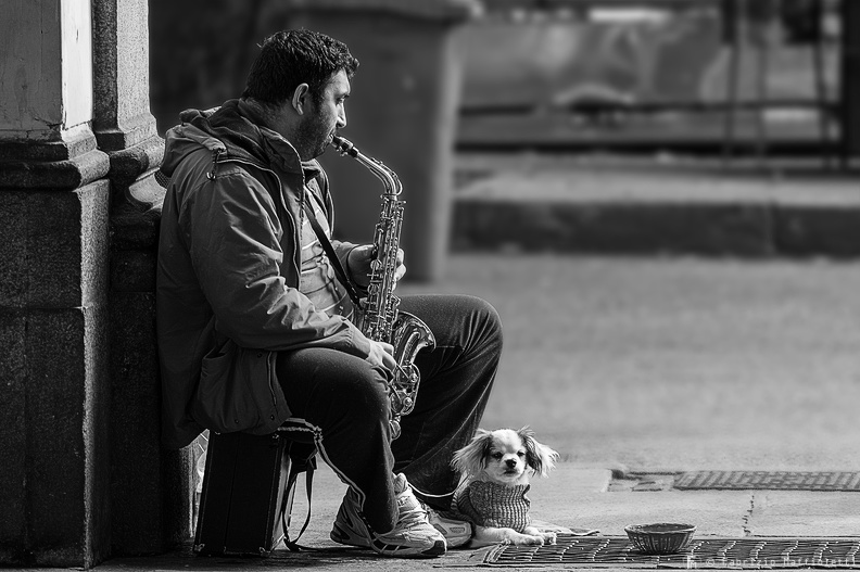 Street Saxophonist