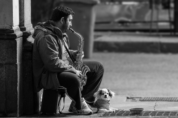 Street Saxophonist