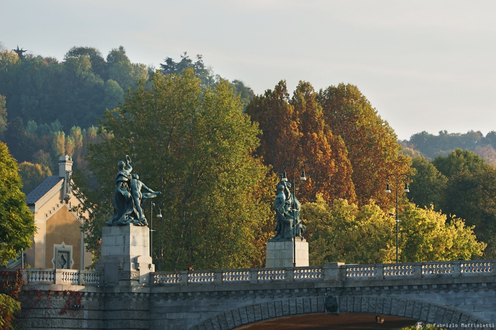 View of Umberto I bridge and S. Agnese church