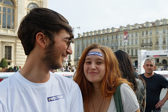 Flash mob By Io Accolgo and Presidio Solidale Torino 