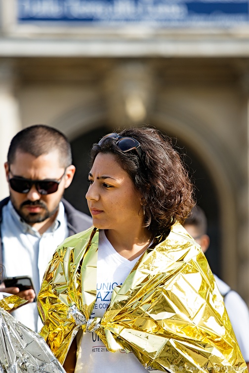 Flash mob By Io Accolgo and Presidio Solidale Torino 