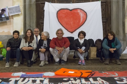 Appuntamento settimanale sul sagrato