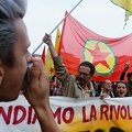 Everybody at the square against Turkish invasion of Rojava