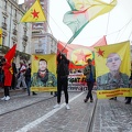 Everybody at the square against Turkish invasion of Rojava