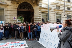 Student Protest against Pedmont Region Government Nov 4 2019