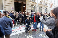 Student Protest against Pedmont Region Government Nov 4 2019