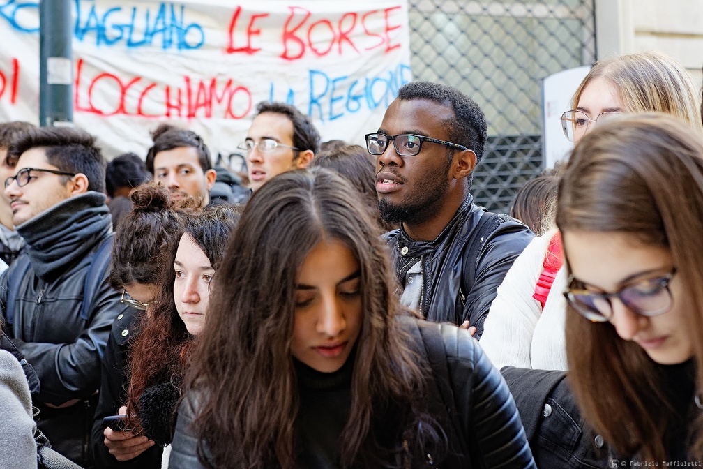 Student Protest against Pedmont Region Government Nov 4 2019