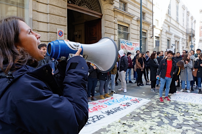 Student Protest against Pedmont Region Government Nov 4 2019