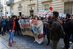 Student protest against Piedmont Region government Nov 4 2019