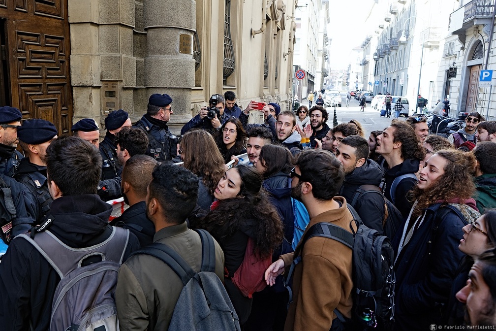 Student Protest against Pedmont Region Government Nov 4 2019