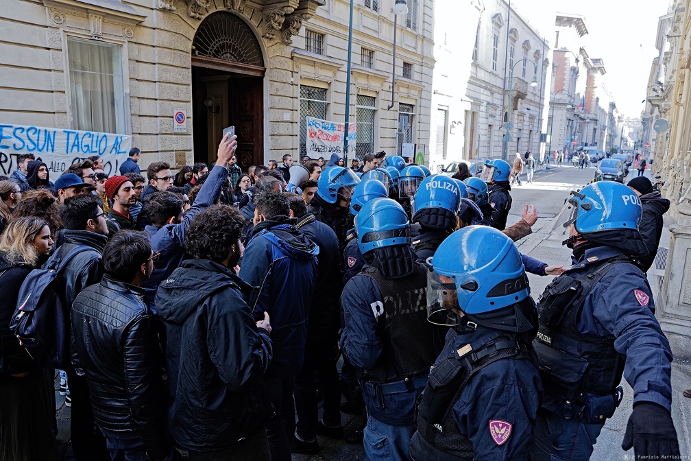 Student Protest against Pedmont Region Government Nov 4 2019