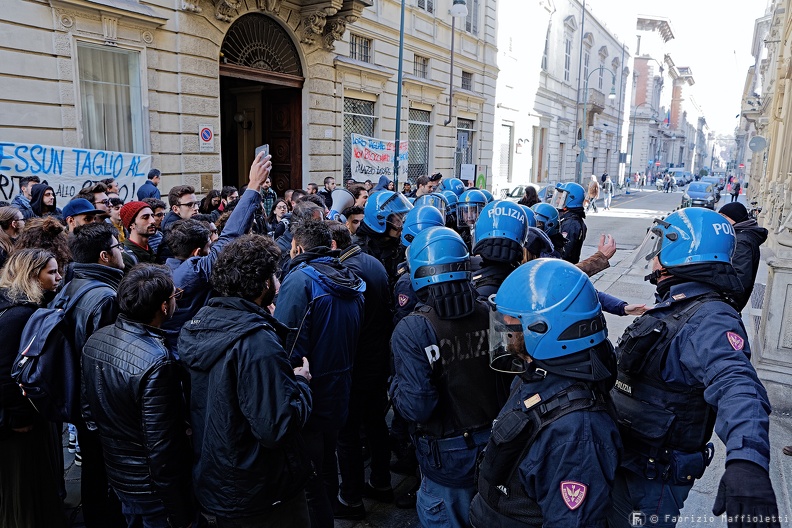 Student Protest against Pedmont Region Government Nov 4 2019