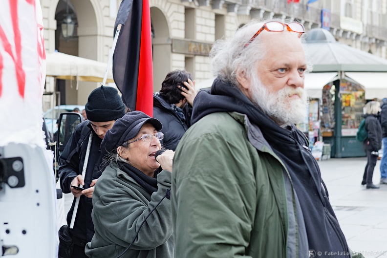 Anti -militarist demonstration