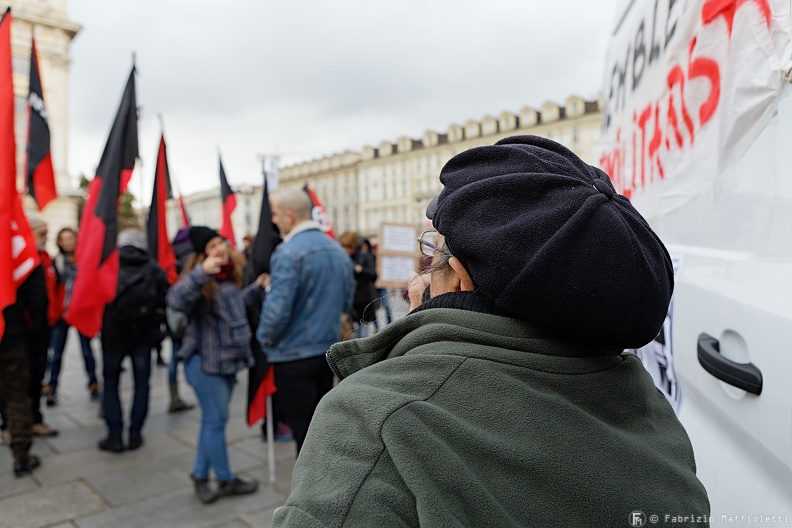 Anti -militarist demonstration