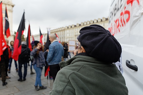 Anti -militarist demonstration