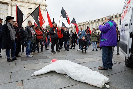 Anti -militarist demonstration