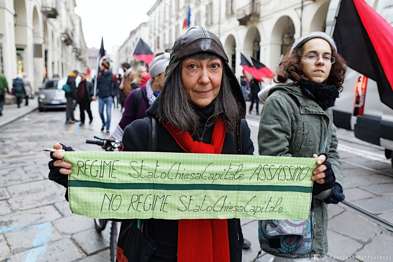 Anti -militarist demonstration