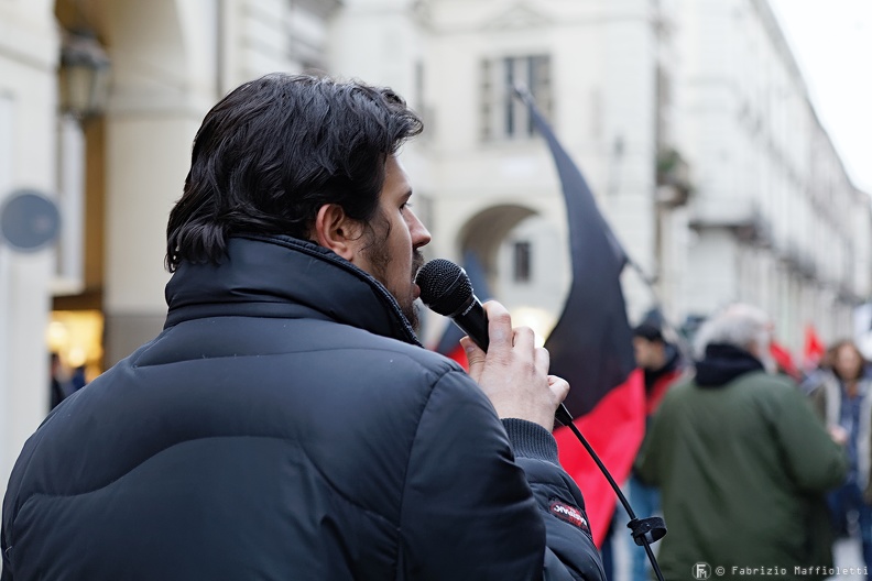 Anti -militarist demonstration