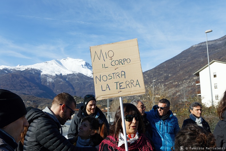 14th NO TAV March from Susa to Venaus, Dec 8 2019