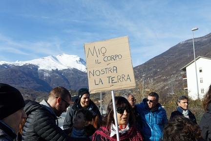 14th NO TAV March from Susa to Venaus, Dec 8 2019