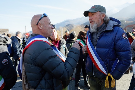 14th NO TAV March from Susa to Venaus, Dec 8 2019