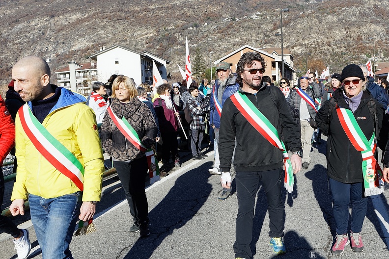 14th NO TAV March from Susa to Venaus, Dec 8 2019