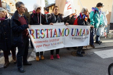 14th NO TAV March from Susa to Venaus, Dec 8 2019