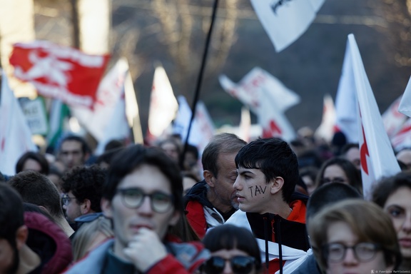 14th NO TAV March from Susa to Venaus, Dec 8 2019