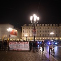 Riders protest