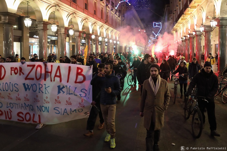 Riders protest