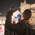 Riders protest