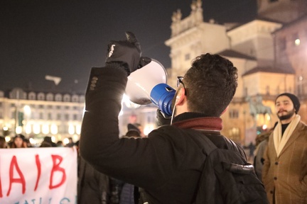 Riders protest