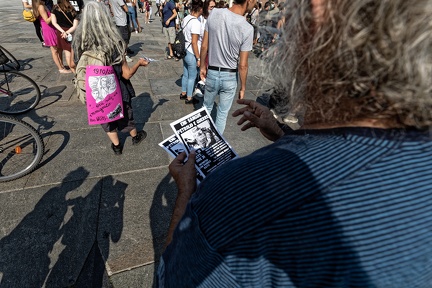 A long afternoon of demonstrations