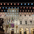 City Hall of Turin with the "Flying Carpet"