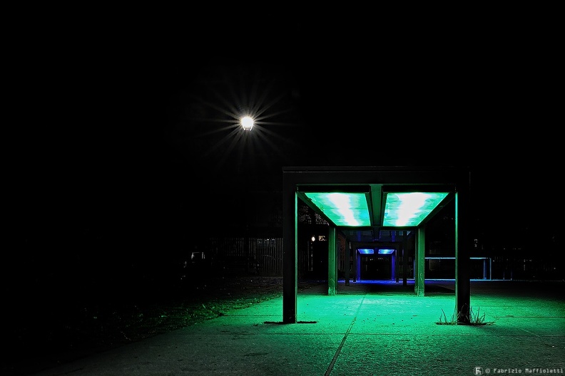 Risorgimento place with "Illuminated Benches" 1