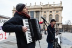 Antimilitarist demonstration by Anarchist Turin feb 13 2021